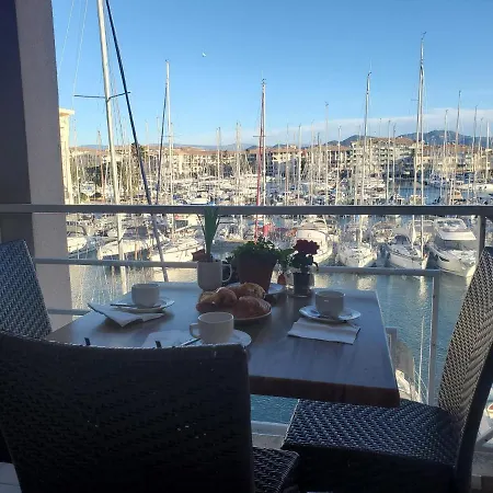 Apartment Cap Hermes 31m2 Vue Port Climatise Piscine,